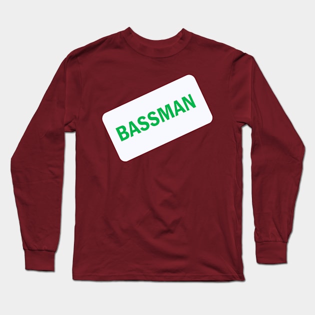 Bassman Long Sleeve T-Shirt by NewAmusements